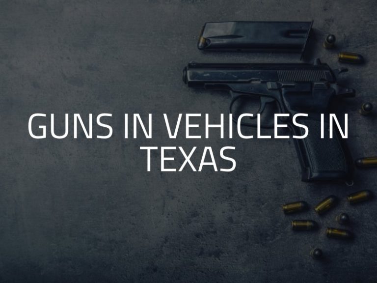 Can You Have a Loaded Gun in Your Car in Texas?